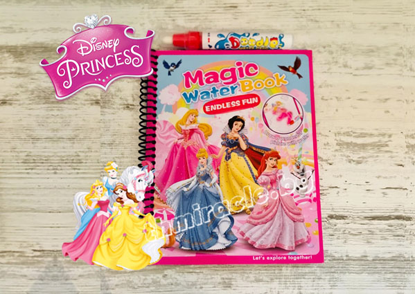 Магическа водна книжка Disney Princess + писалка