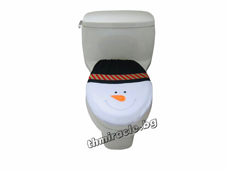Покривало за тоалетна чиния Снежен Човек