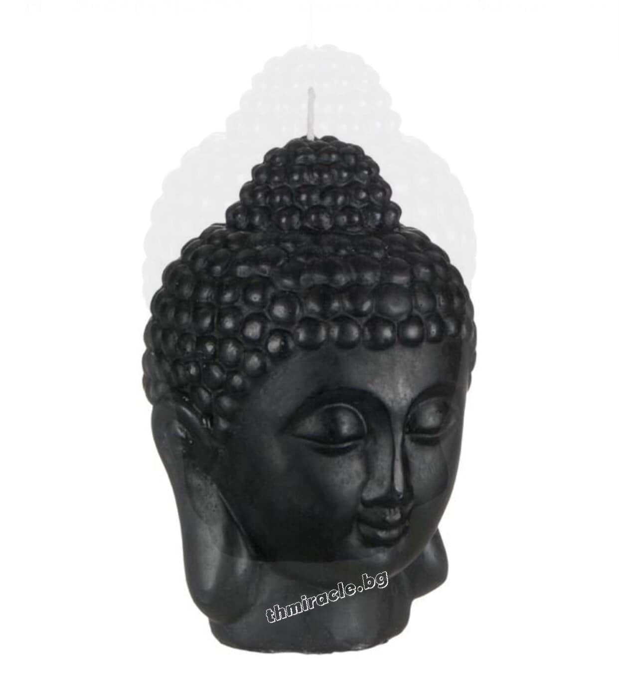 Голяма 3D Свещ Главата на Буда