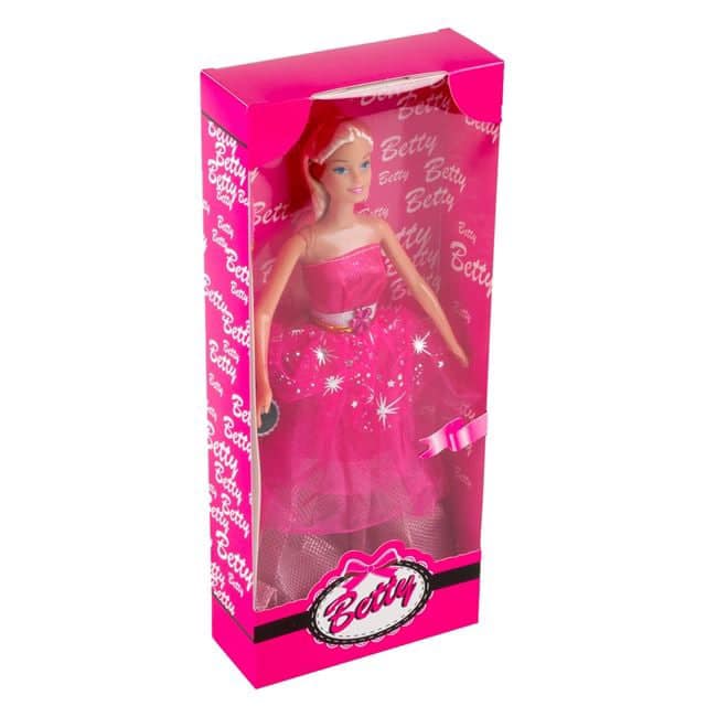 Кукла Betty с розова рокля + аксесоари