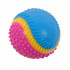 Играчка за кучета Цветна топка с аромат и вкус на говеждо 12.5 см.