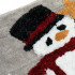 Коледно килимче за баня Snowman 75х45 см.