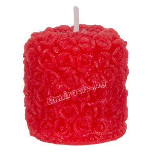 Ароматна Мини 3D Свещичка Рози