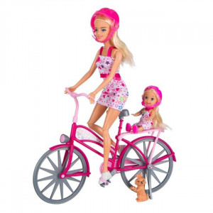 Кукли Betty- 2 кукли с велосипед