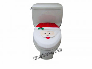 Покривало за тоалетна чиния Дядо Коледа
